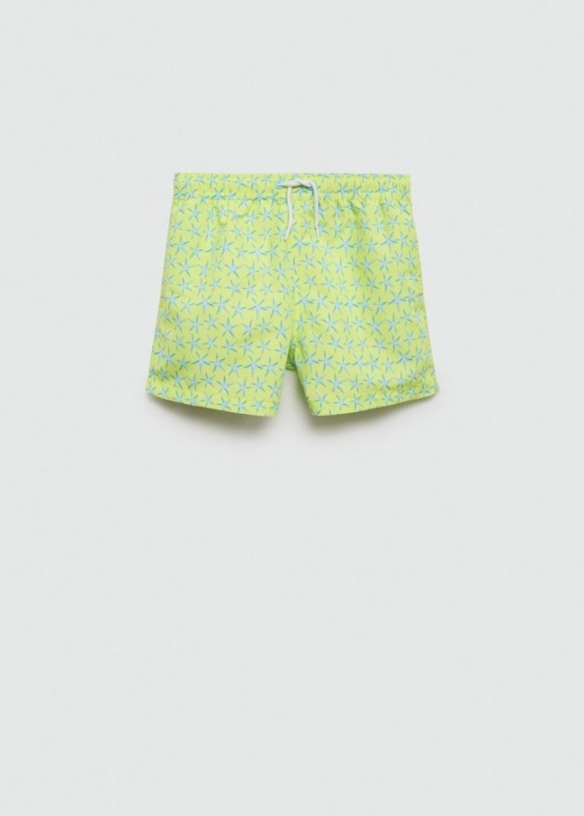 Mango Bañador estampado estrellas - Amarillo