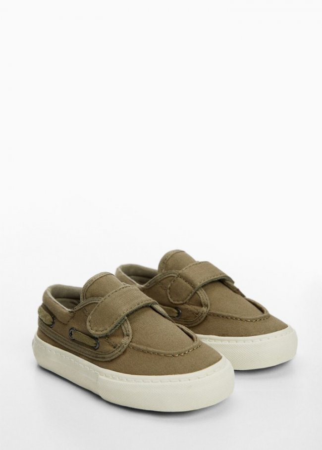 Mango Deportiva náutico velcro - Khaki