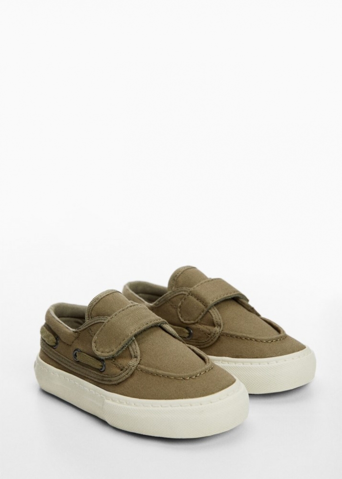 Mango Deportiva náutico velcro - Khaki