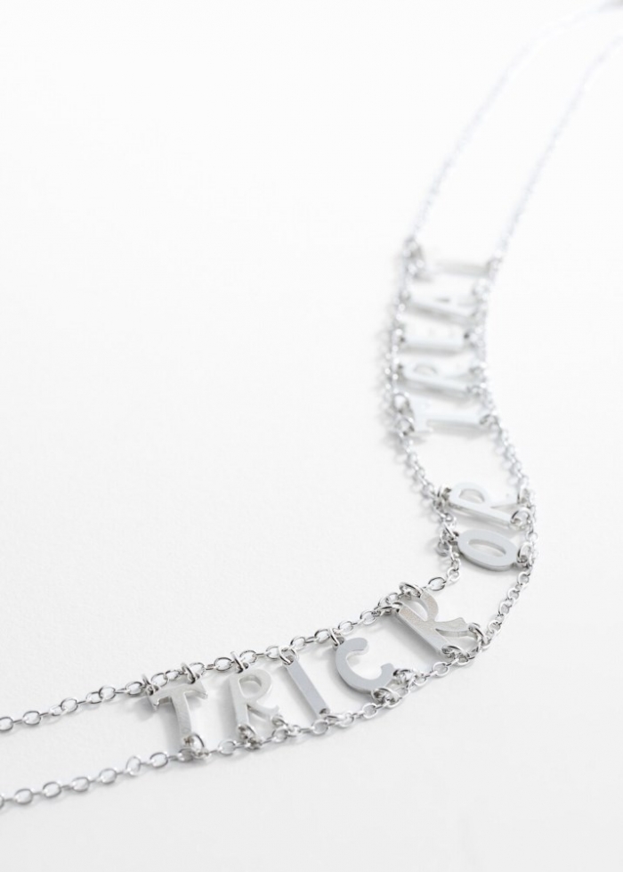 Mango Choker Halloween - Plata
