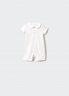 Mango Pijama body rayas - Rosa