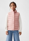 Mango Chaleco acolchado - Rosa