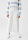 Mango Jeans culotte - Blanco