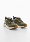 Mango Deportiva combinada cordones - Khaki