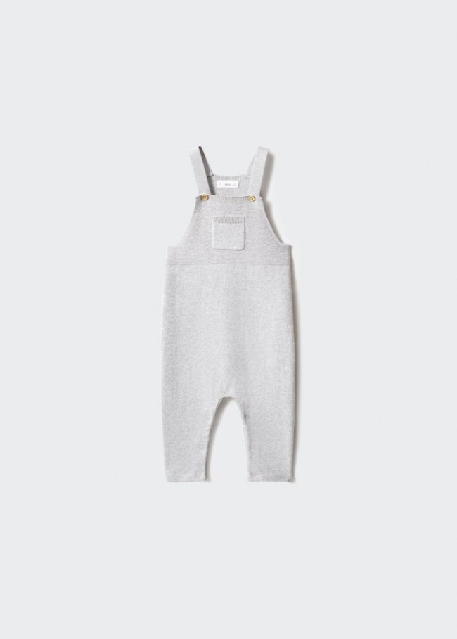 Mango Peto largo punto - Gris claro vigoré
