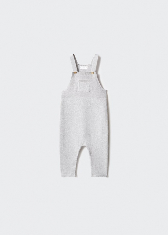 Mango Peto largo punto - Gris claro vigoré
