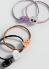Mango Pack 4 gomas pelo halloween - Negro