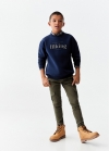 Mango Pantalón cargo algodón - Khaki