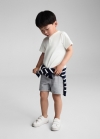 Mango Camiseta básica algodón - Blanco roto
