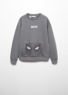 Mango Sudadera Spider-Man - Gris
