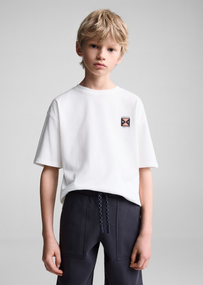 Mango Bermudas cintura elástica - Azul marino oscuro