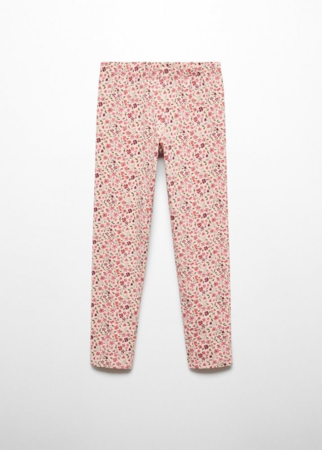 Mango Leggings estampado floral - Rosa