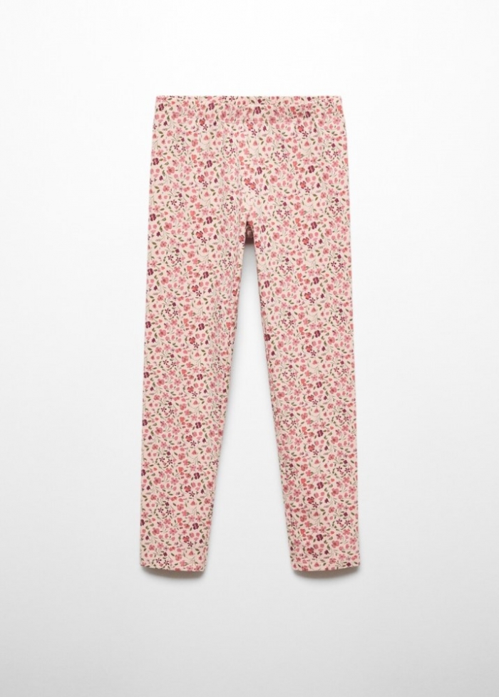 Mango Leggings estampado floral - Rosa