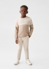 Mango Pantalón chino goma - Gris hielo