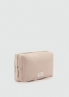 Mango Neceser acolchado - Beige