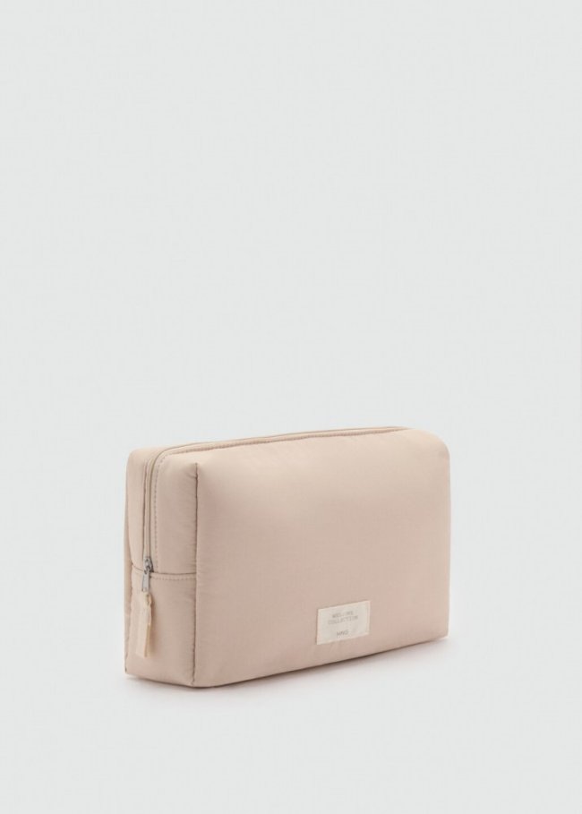 Mango Neceser acolchado - Beige