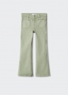 Mango Jeans terminación flare - Khaki