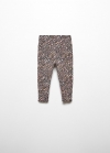 Mango Leggings estampado floral - Gris antracita