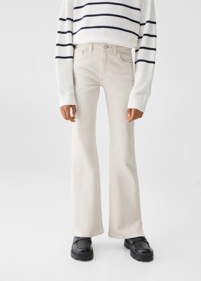 Mango Jeans flare aberturas - Arena