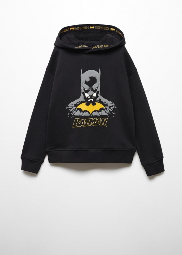 Mango Sudadera Batman - Negro