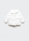 Mango Anorak acolchado - Blanco