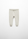 Mango Pantalón jogger estampado - Gris medio vigoré