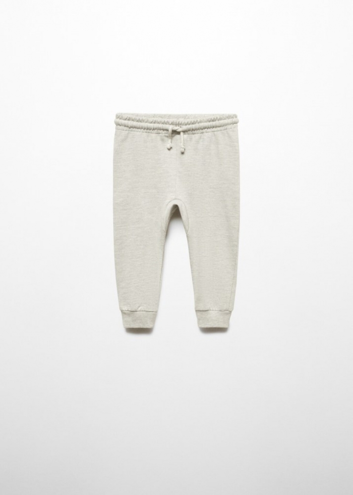 Mango Pantalón jogger estampado - Gris medio vigoré