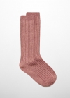 Mango Calcetines punto - Rosa
