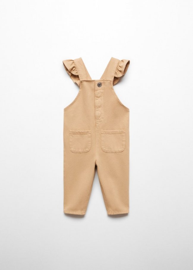 Mango Peto denim volantes - Arena