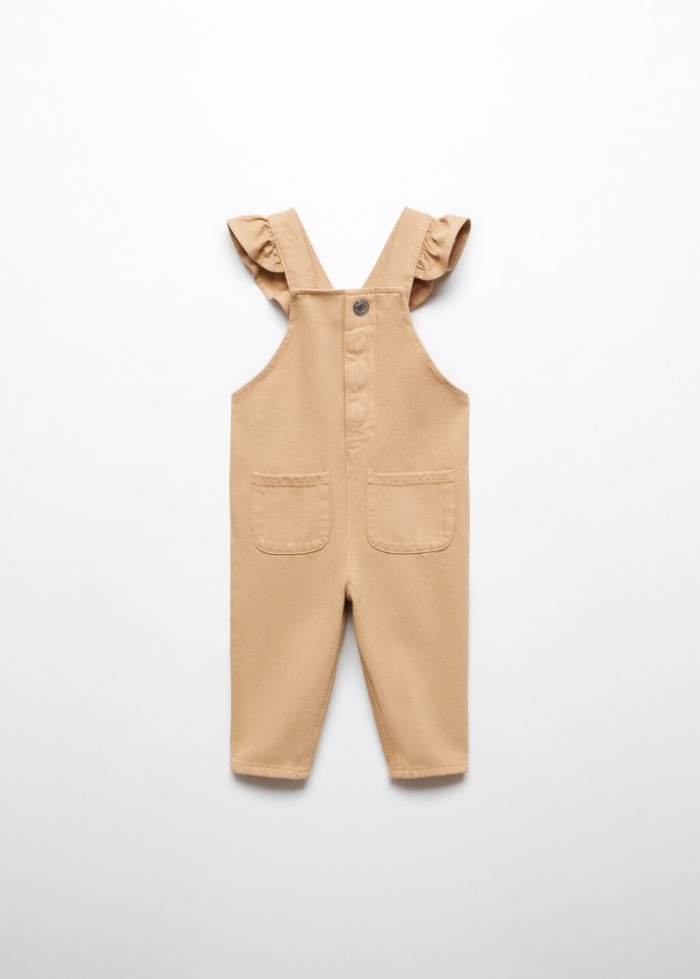 Mango Peto denim volantes - Arena