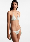 Mango Bikini estampado - Blanco roto