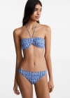 Mango Bikini estampado floral - Blanco roto