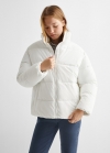 Mango Anorak acolchado - Blanco roto