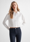 Mango Jeans flare bolsillos - Azul marino oscuro