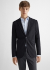 Mango Americana traje regular fit textura - Azul marino oscuro