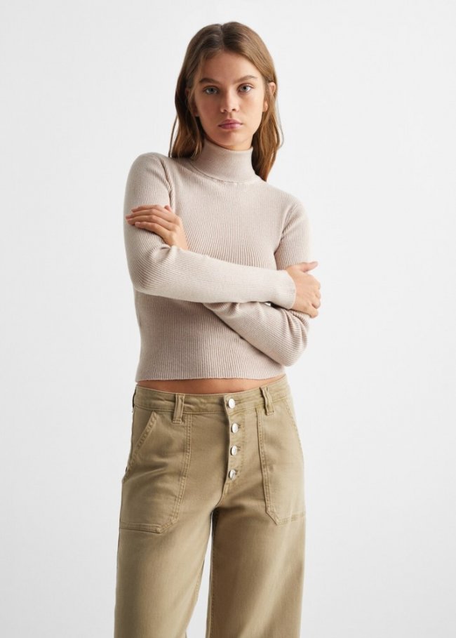 Mango Jersey cuello alto - Arena