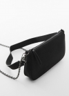 Mango Bolso bandolera pequeño - Negro