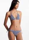 Mango Bikini tie dye - Azul