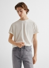 Mango Jeans tapered fit rotos - Gris
