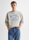 Mango Jeans tapered-fit botones - Azul medio