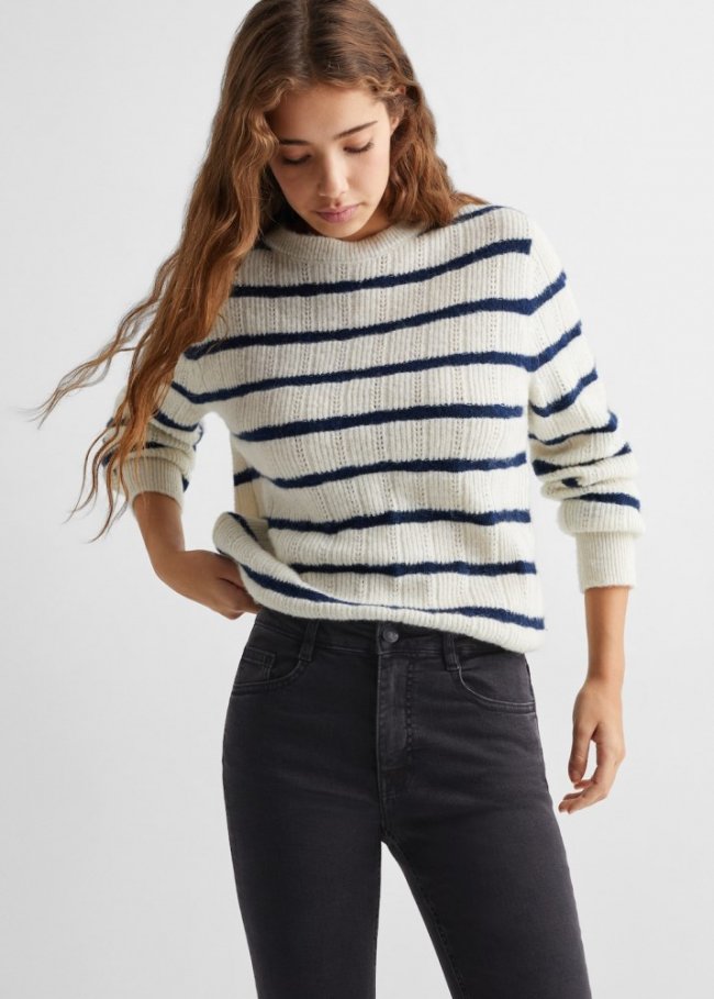 Mango Jeans terminación flare - Denim negro