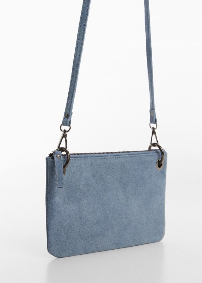 Mango Bolso sobre piel - Azul