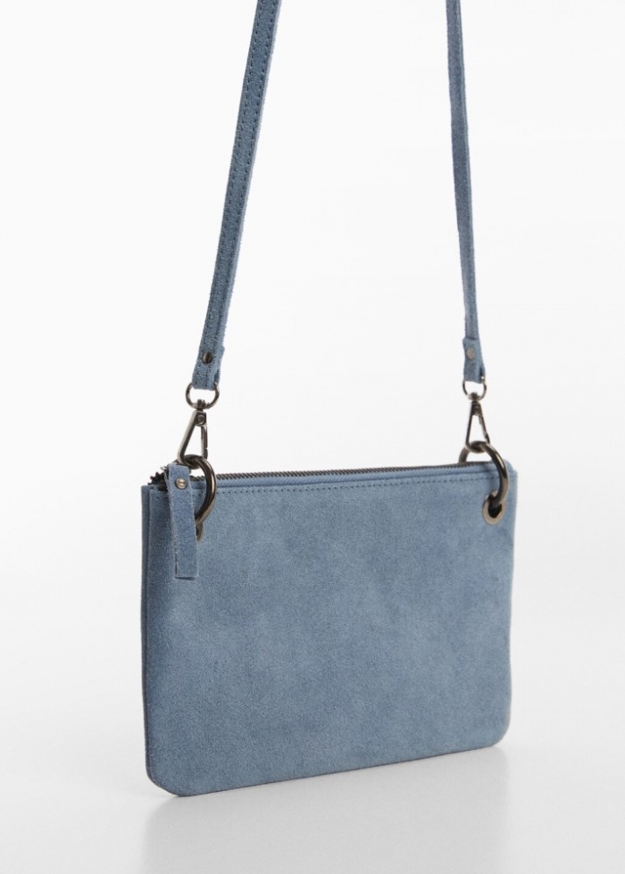 Mango Bolso sobre piel - Azul