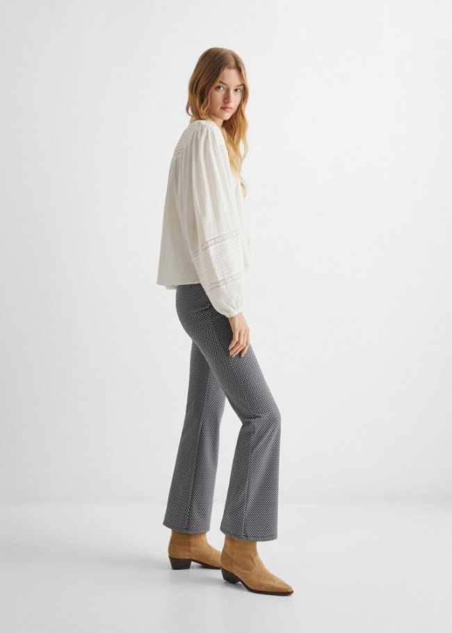 Mango Leggings estampados - Gris
