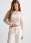Mango Jeans flare crop - Beige