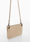 Mango Bolso sobre piel - Arena