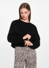 Mango Jersey punto - Negro
