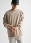 Mango Sudadera básica algodón - Arena