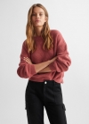 Mango Jeans cargo bolsillos - Negro