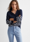 Mango Jeans flare bolsillos - Azul claro